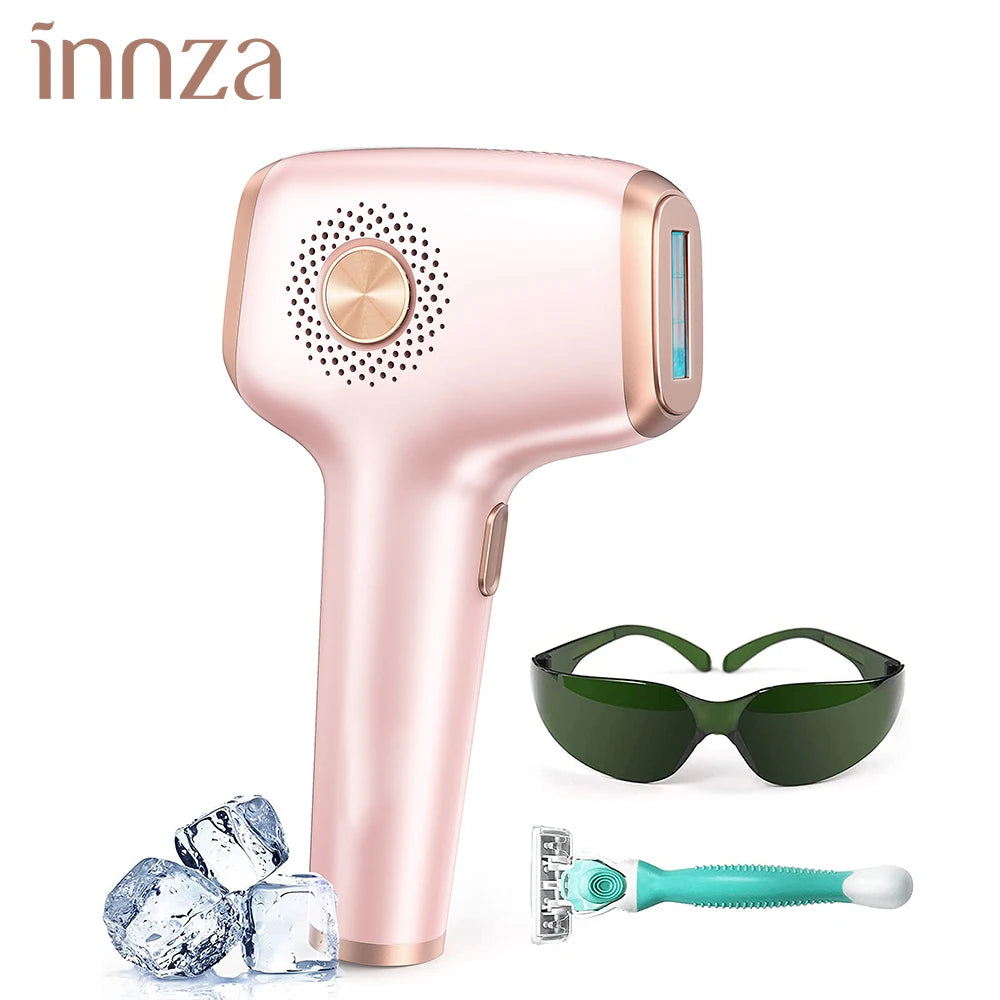 Innza IPL Hair Removal Device Painless Permanent Ice Cooling Care