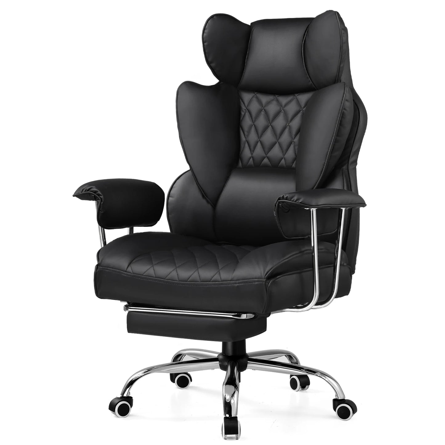 COMHOMA Big and Tall Gaming Chair with Lumbar Support