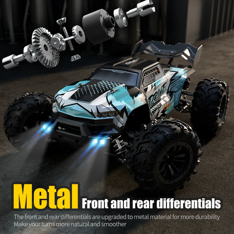 WLtoys 16101 Pro RC Car High Speed 75KMH 4WD LEDLights