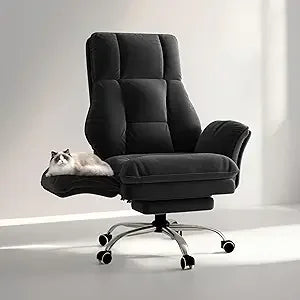 Office Chair With Flip Armrests Ergonomic Executive Gaming Chair