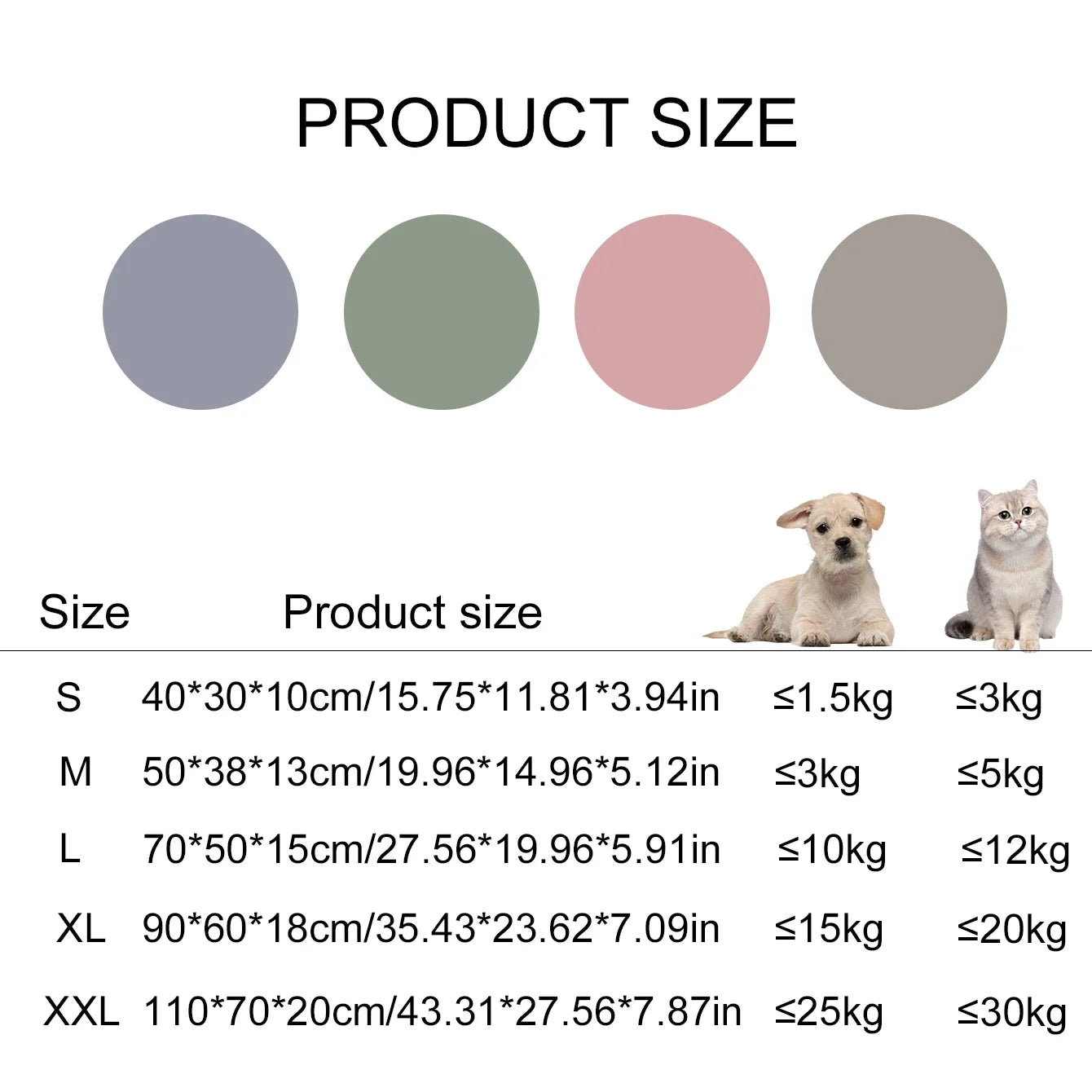 Pet Sofa Bed For Dogs And Cats Large Space Cushion