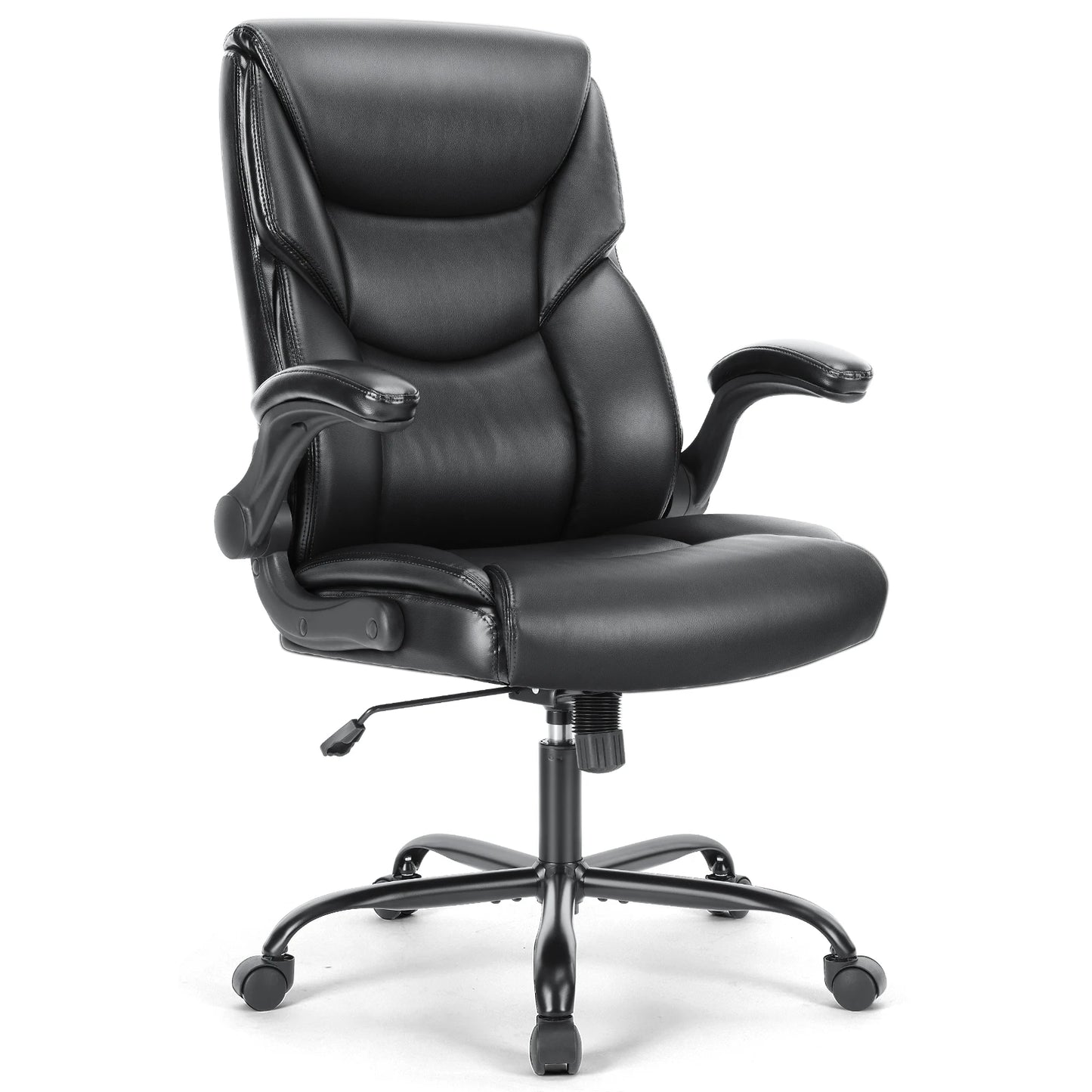 JHK Ergonomic PU Leather Armrest Gaming Chair With Lumbar Support