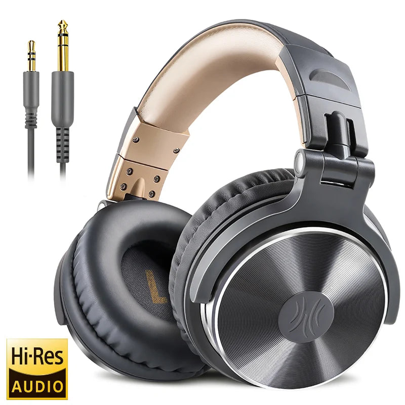 Oneodio Professional Wired Studio DJ Headphones With Microphone