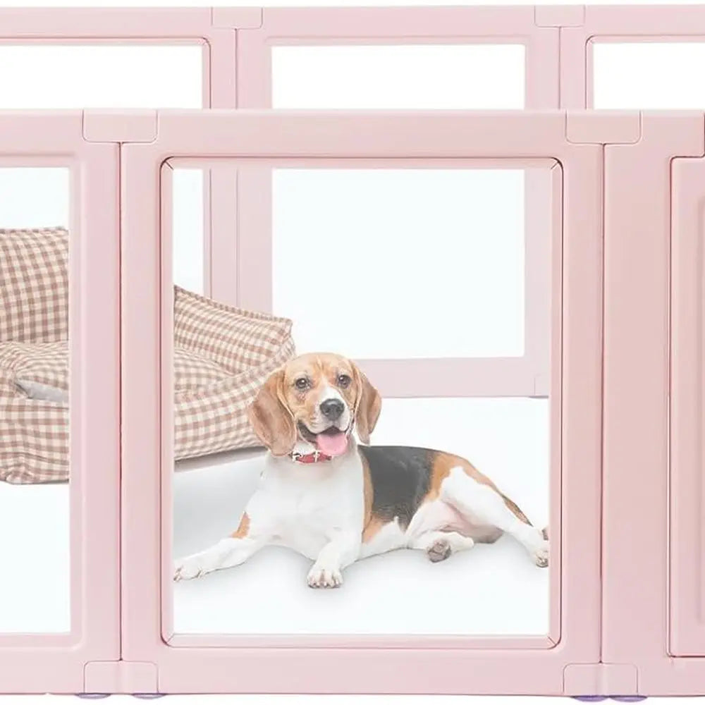 Dog Playpen Acrylic Indoor Outdoor Easy Assembly And Disassembly