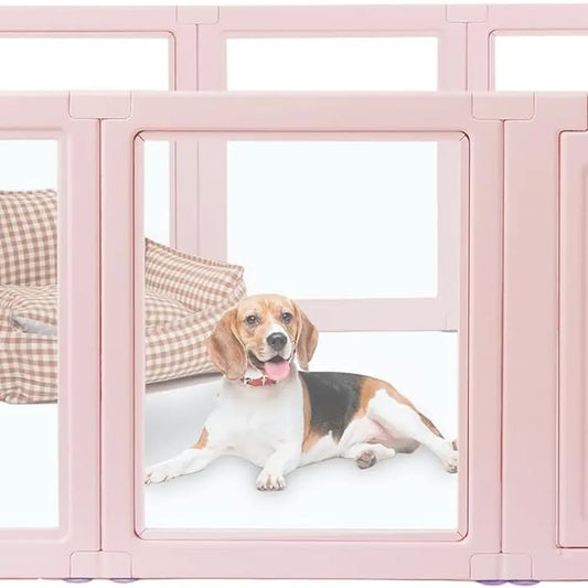 Dog Playpen Acrylic Indoor Outdoor Easy Assembly And Disassembly