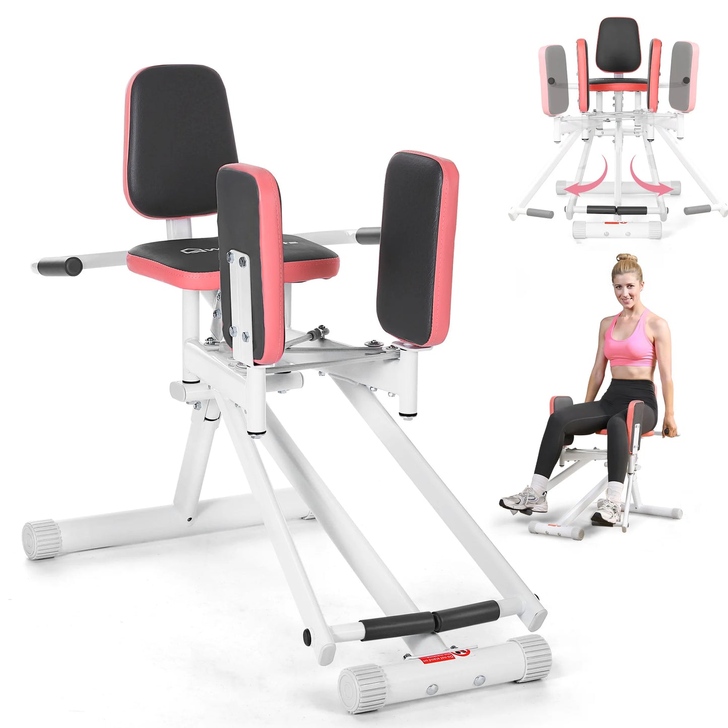 Hip Abductor Machine Glute And Thigh Trainer For Home Gym