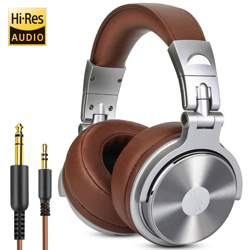 Oneodio Professional Wired Studio DJ Headphones With Microphone