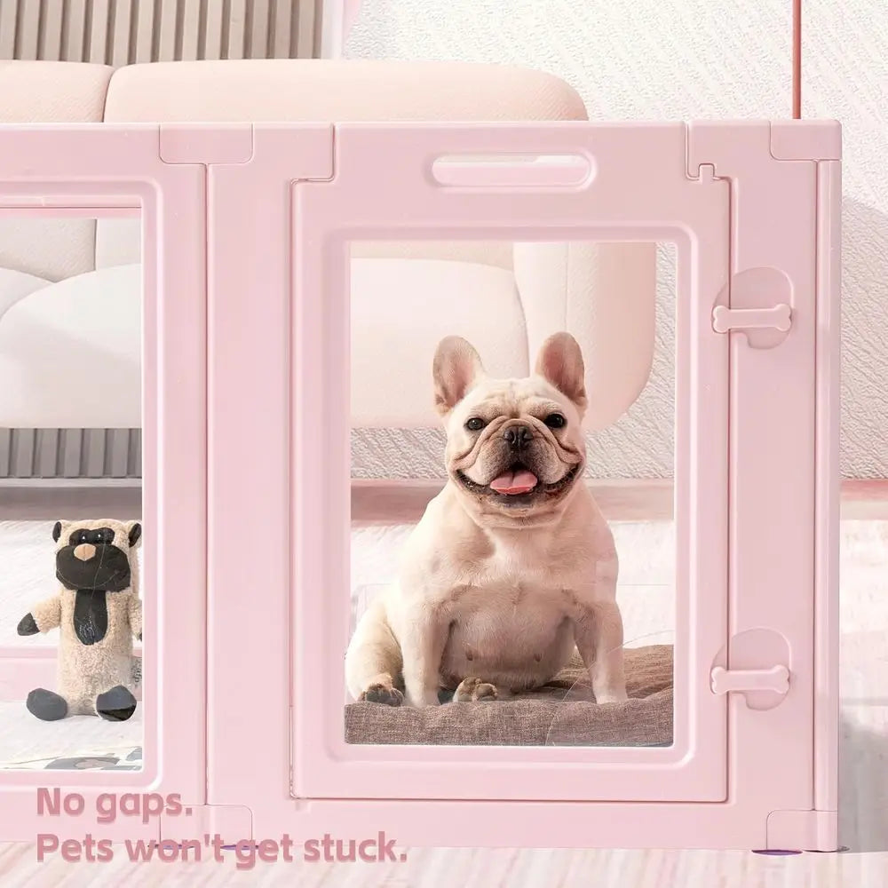Dog Playpen Acrylic Indoor Outdoor Easy Assembly And Disassembly