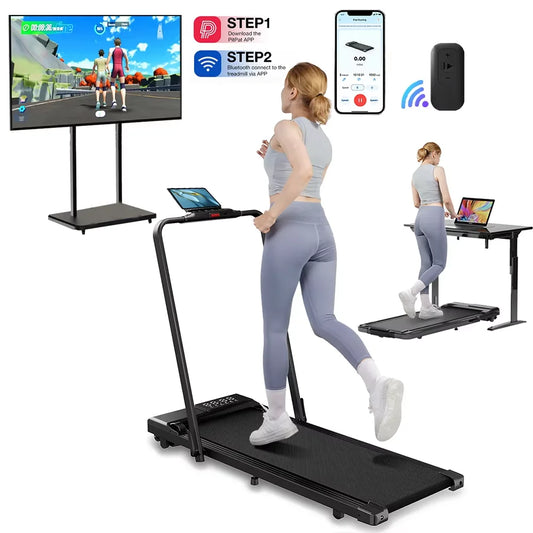 Superun 3in1 Treadmill Walking Pad With LED Screen Remote Control