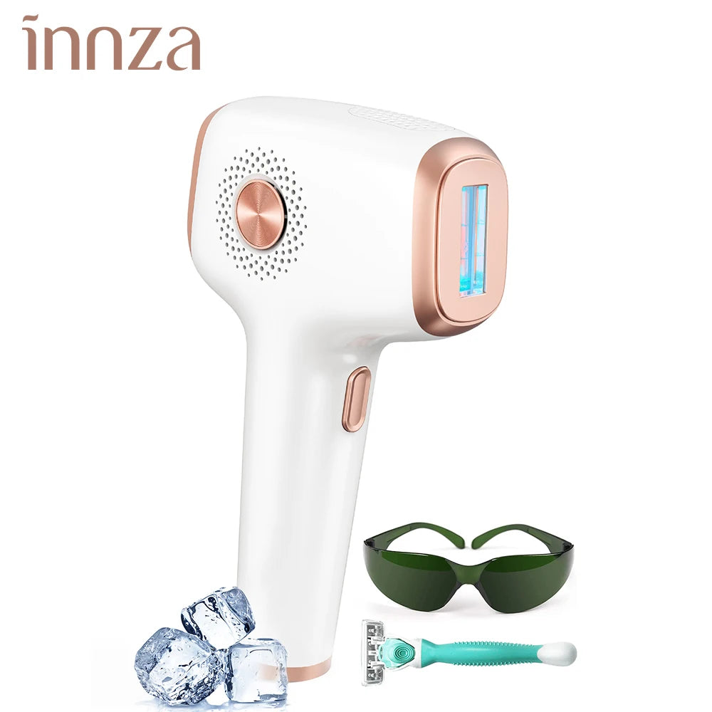 Innza IPL Hair Removal Device Painless Permanent Ice Cooling Care