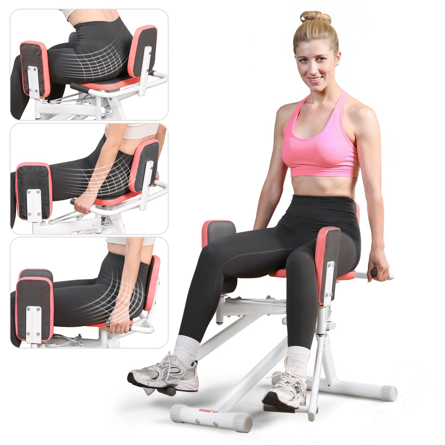 Hip Abductor Machine Glute And Thigh Trainer For Home Gym